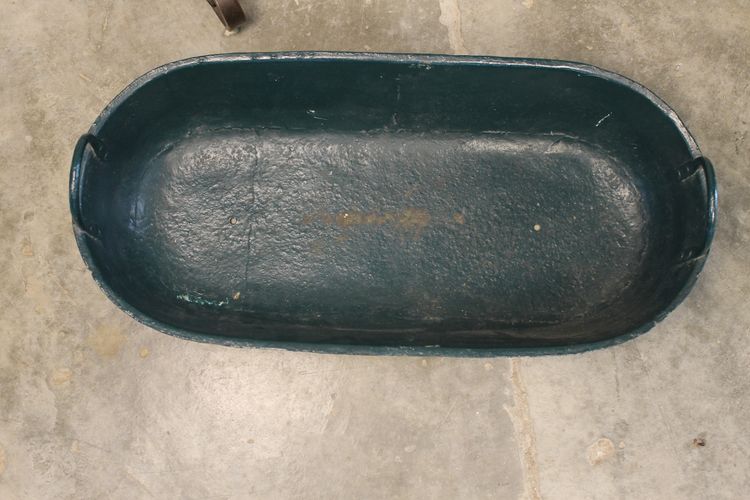 Large planter in copper and wrought iron in the Haute Epoque early 20th century style