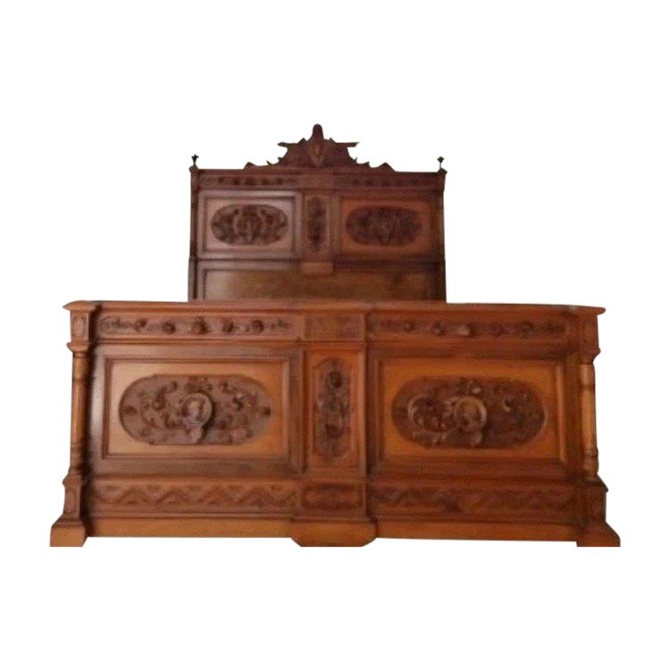 Ensemble de chambre à coucher italien ancien de la Renaissance