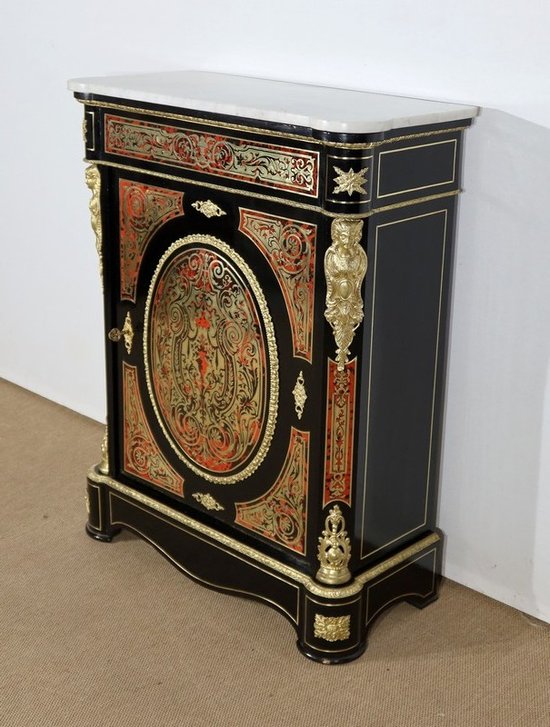  Mobile in intarsio "Boulle", periodo Napoleone III - metà del XIX secolo