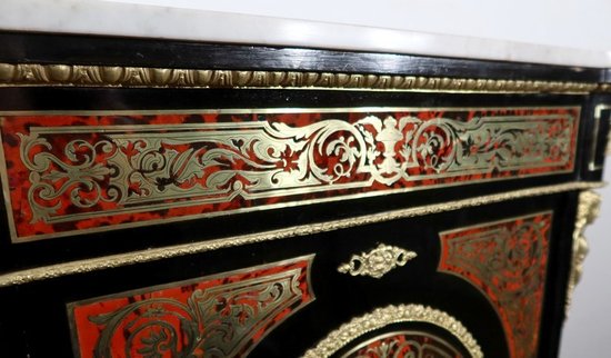  Mobile in intarsio "Boulle", periodo Napoleone III - metà del XIX secolo