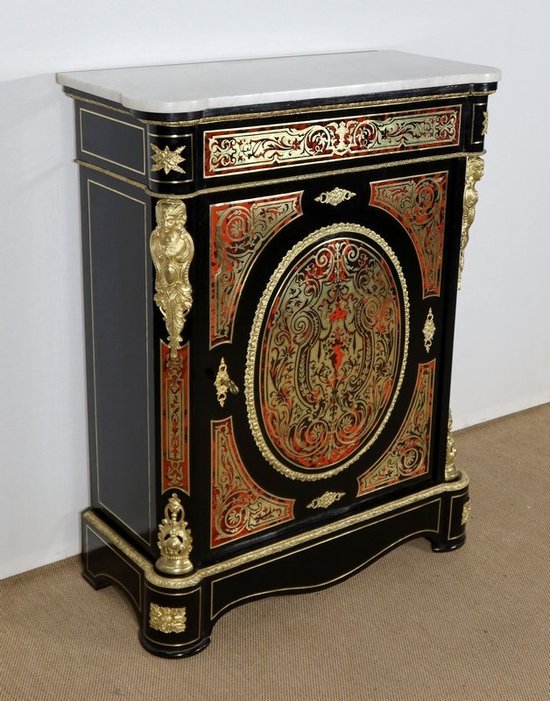 Mobile in intarsio "Boulle", periodo Napoleone III - metà del XIX secolo