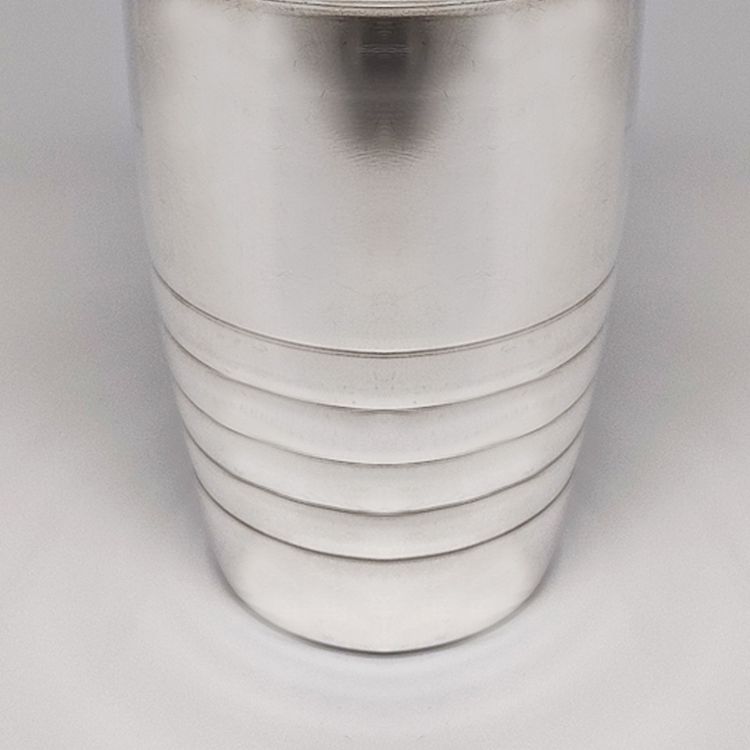 1930er Jahre Erstaunlicher Art Deco Cocktail Shaker von Embe. Hergestellt in Italien