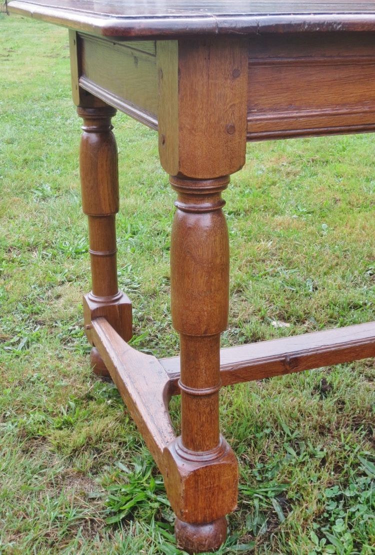 Table de ferme, Lorraine XVIIIe siècle.