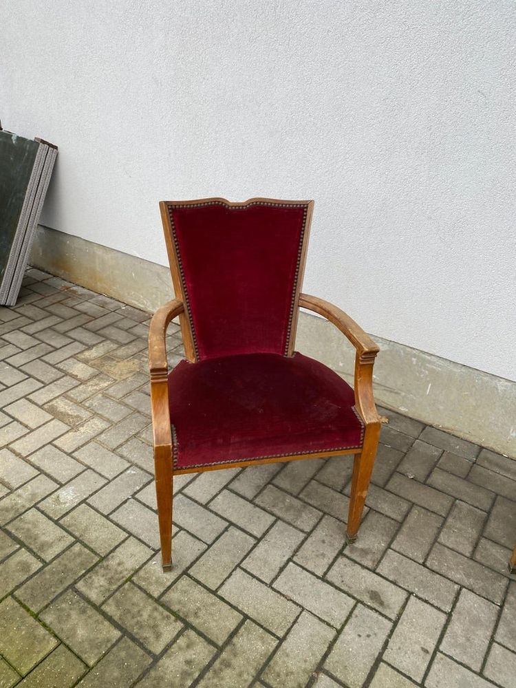 Paire De Fauteuils Art Deco , Circa 1940/1950