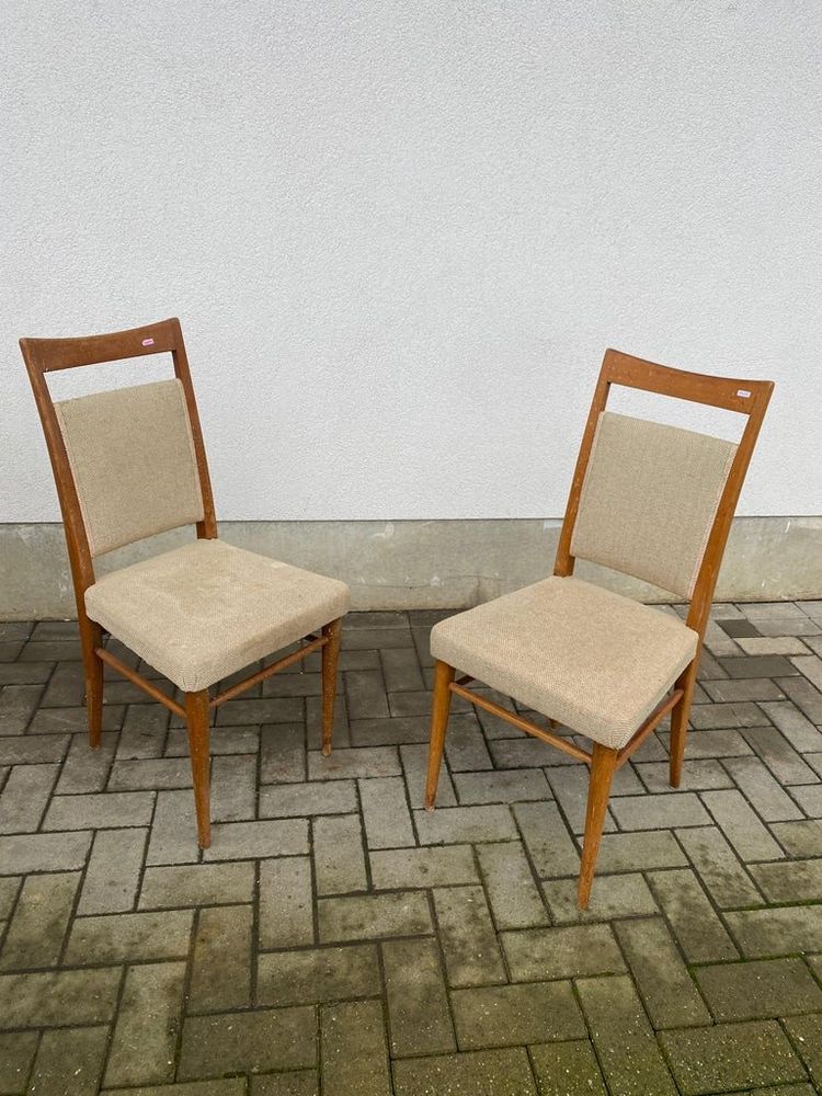 Suite De 6 Chaises Vintage Circa 1950/1960