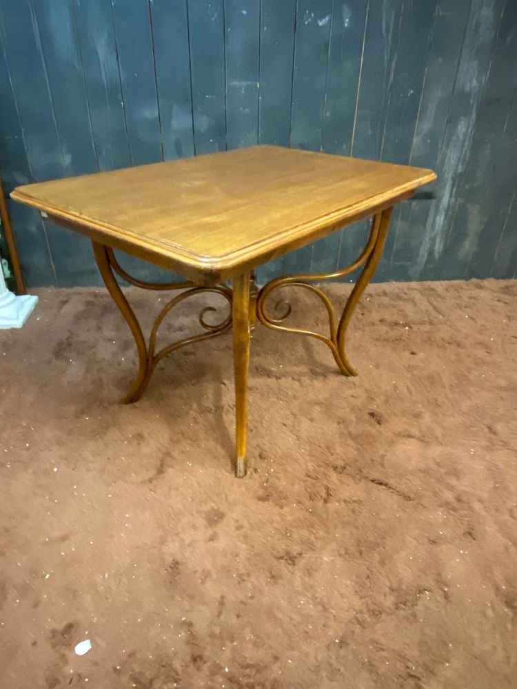 Jugendstil Tisch Aus Obstbaumholz Circa 1900