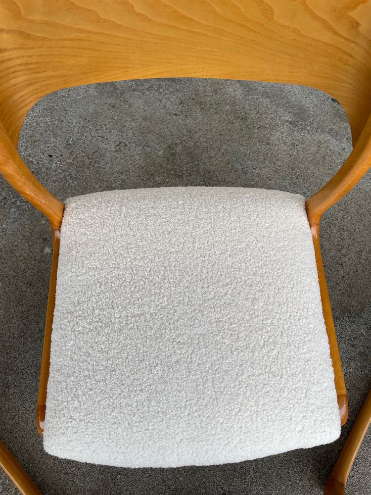 Baumann - Suite di 8 sedie modello Sledge Circa 1960