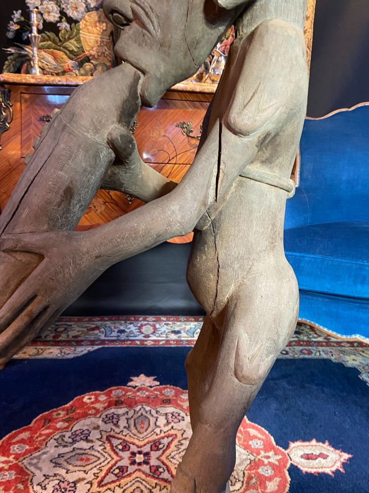 Skulptur Iatmul Sepik Papua-Neuguinea Schamane zeremonielle Trompete