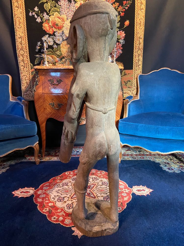 Skulptur Iatmul Sepik Papua-Neuguinea Schamane zeremonielle Trompete