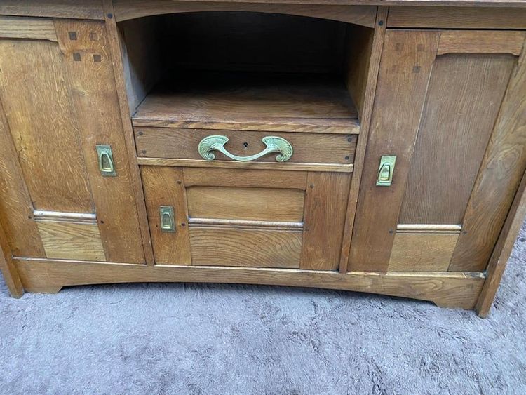 Léon Jallot (1874–1967) Sideboard aus Eiche im Jugendstil