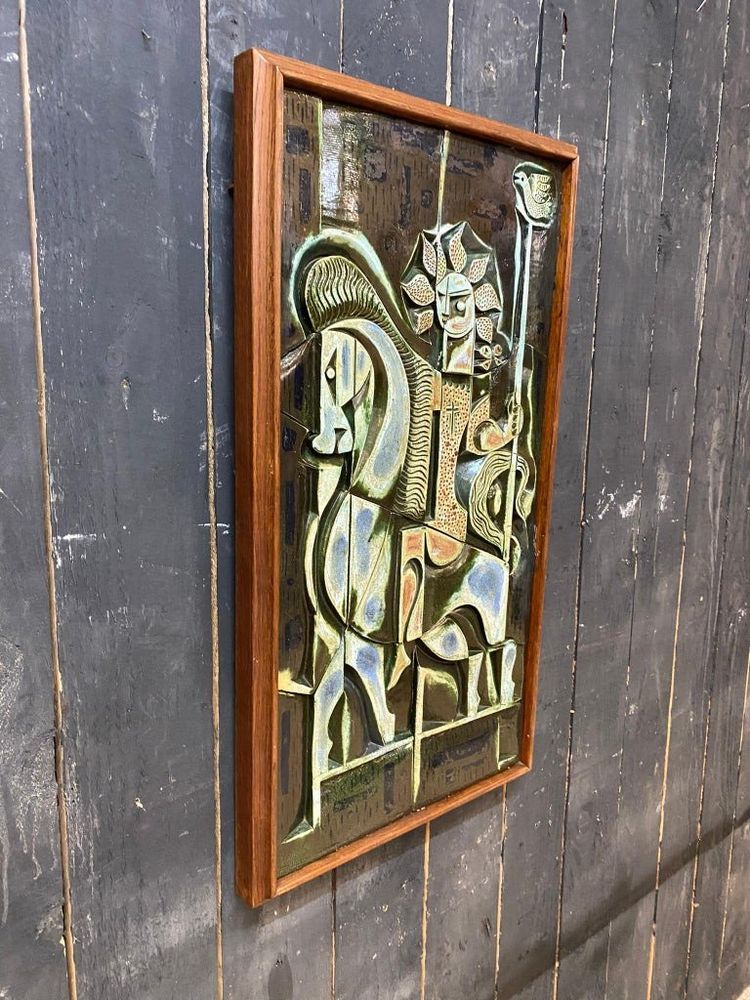 Boleslaw Danikowski, Rare Ceramic Panel Circa 1950/1960