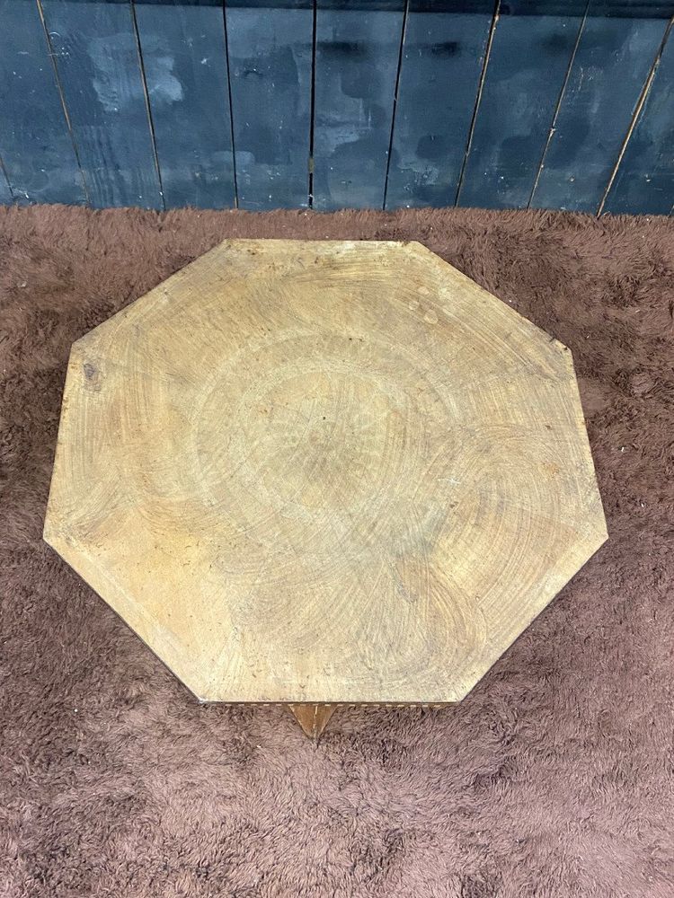 Interesting Art Deco "Africanist" Side Table, Circa 1930