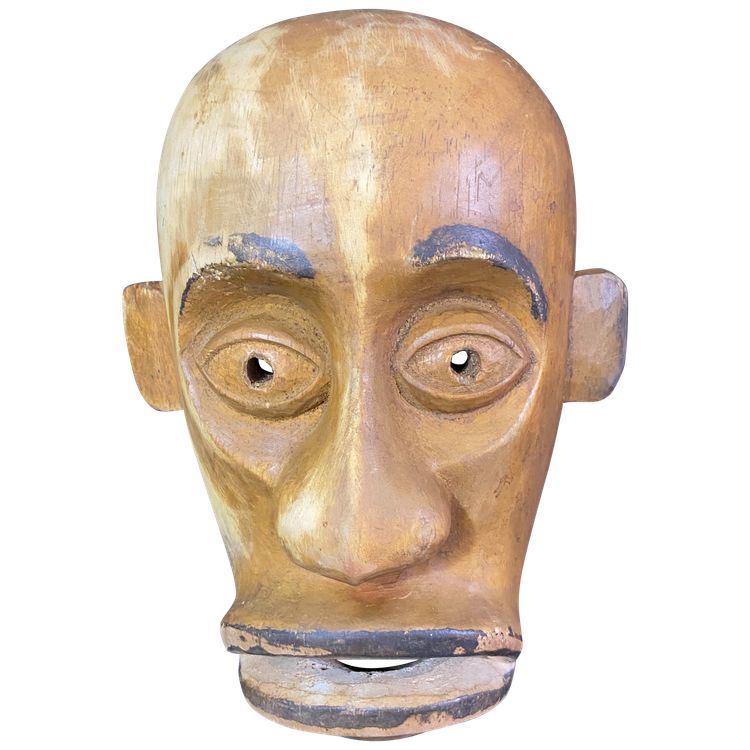 Inuit Kiiappaat mask from the Ammassalik district on Greenland's east coast