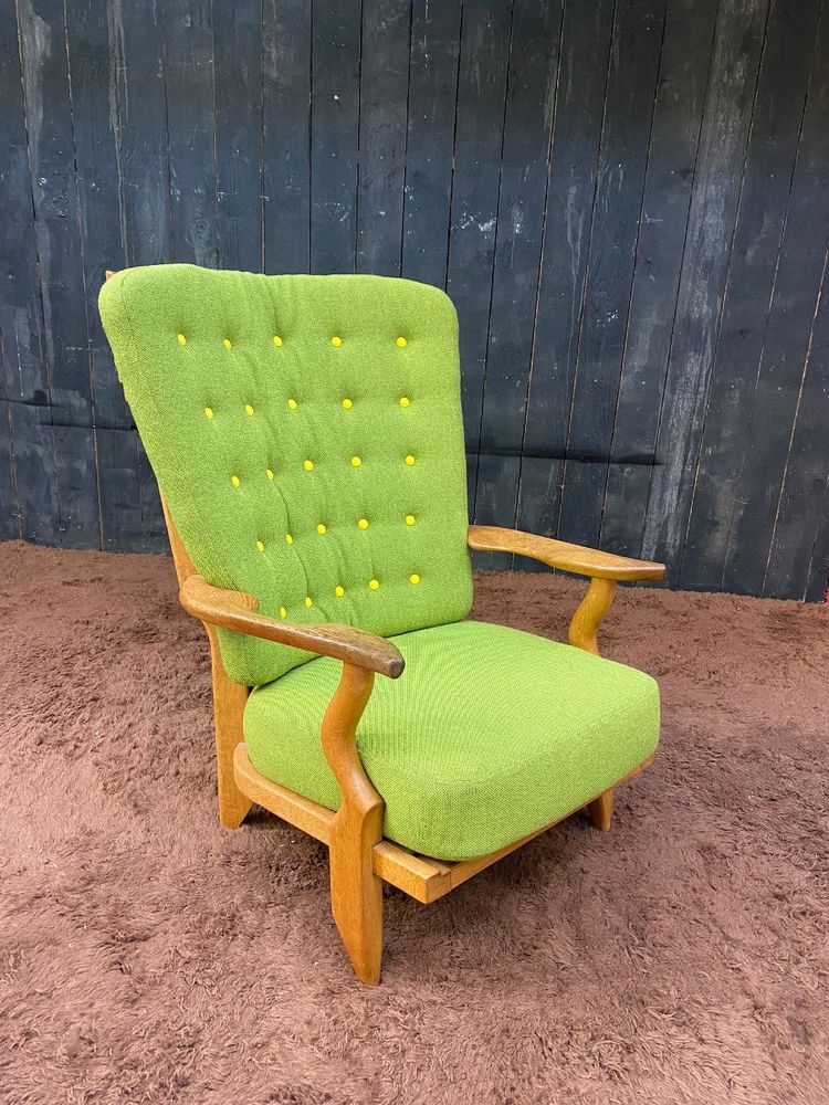 Guillerme e Chambron, poltrona "grand repos" Edizione Votre Maison, 1970 circa