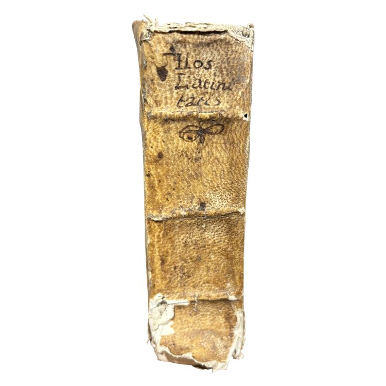 Livre ancien "Flos Latinitatis" de 1687