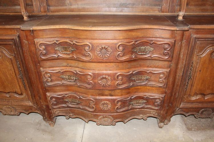 Buffet Deux Corps Lorrain Et Vaisselier