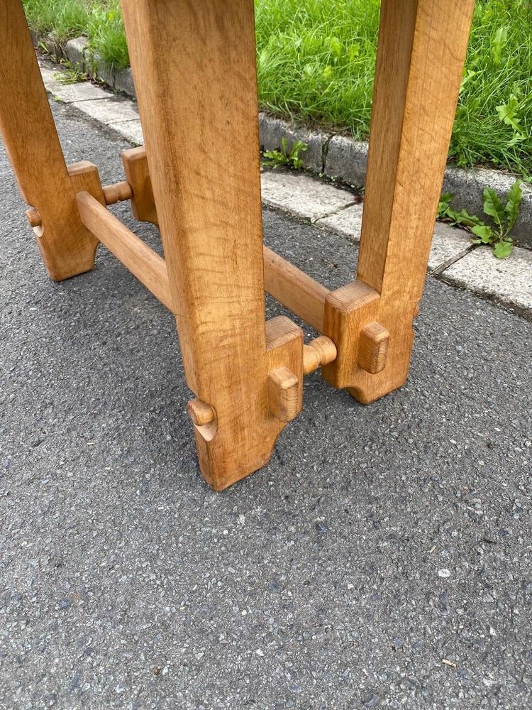 Guillerme Et Chambron , Rare Table Console Edition Votre Maison Circa 1970
