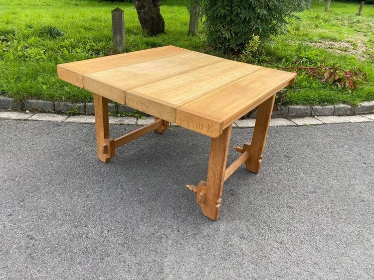 Guillerme Et Chambron , Rare Table Console Edition Votre Maison Circa 1970