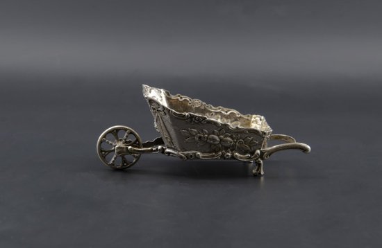Brouette En Argent, XIXe Siècle