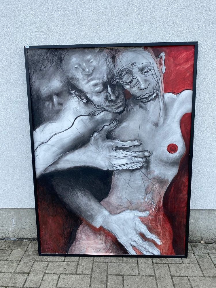 Cecile Minot, Oil on Canvas, Signed, Dated