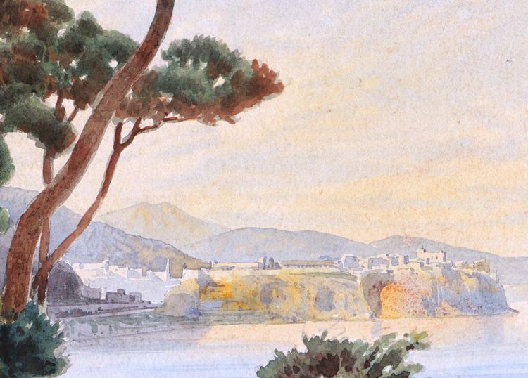 SCUOLA FRANCESE 1910-1920 circa, Veduta di Monaco