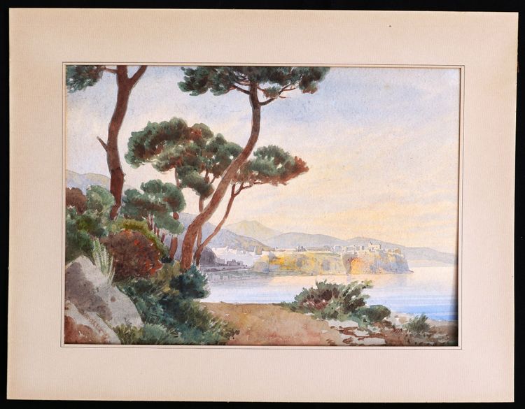 SCUOLA FRANCESE 1910-1920 circa, Veduta di Monaco