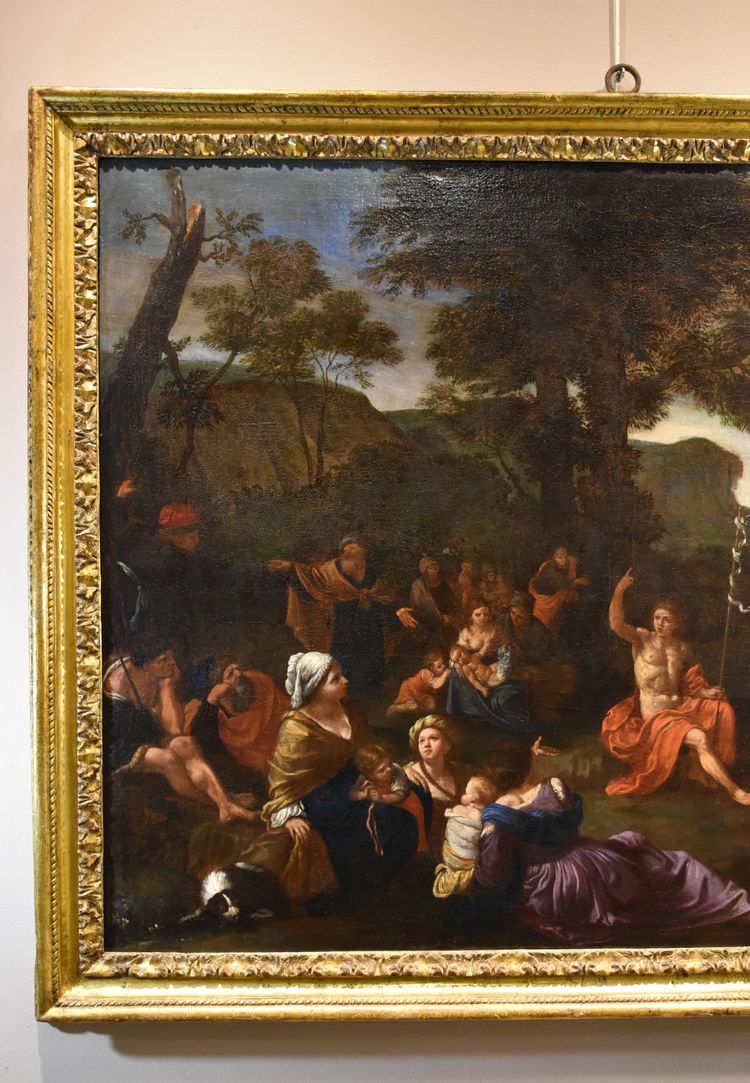 Lorenzo Pasinelli (Bologna 1629 - 1700), Predica di San Giovanni Battista