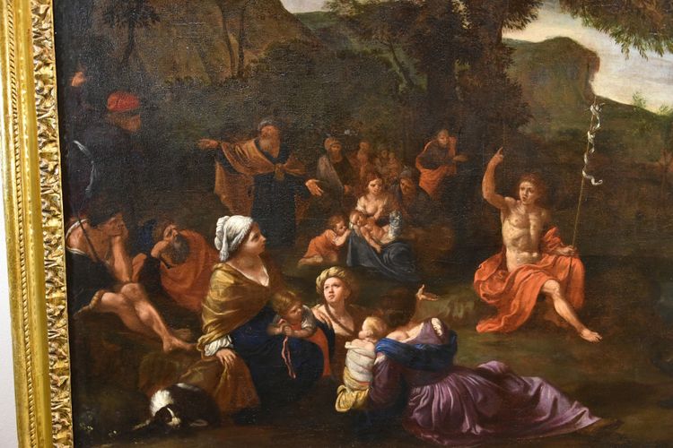 Lorenzo Pasinelli (Bologna 1629 - 1700), Predica di San Giovanni Battista