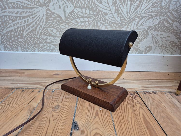Lampe de notaire circa 1950