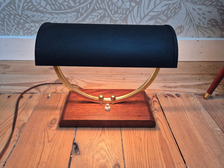 Lampe de notaire circa 1950