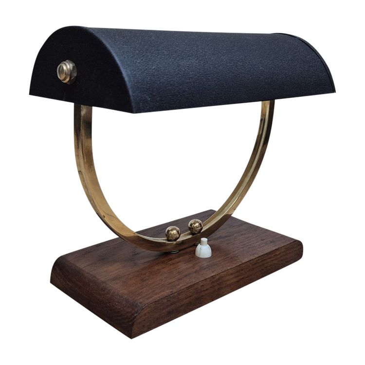 Lampe de notaire circa 1950