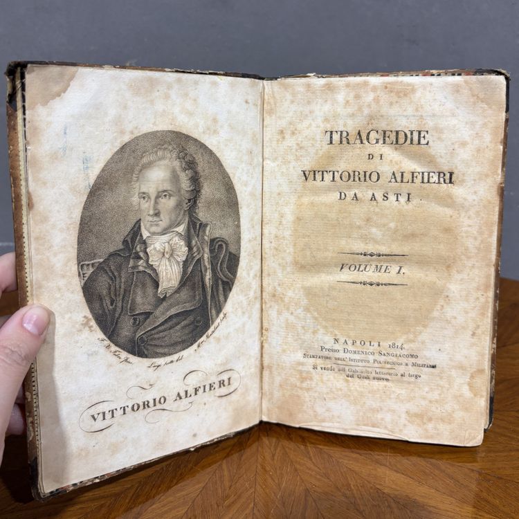 Tragedie di Vittorio Alfieri da Asti- Edizione Napoletana 1816