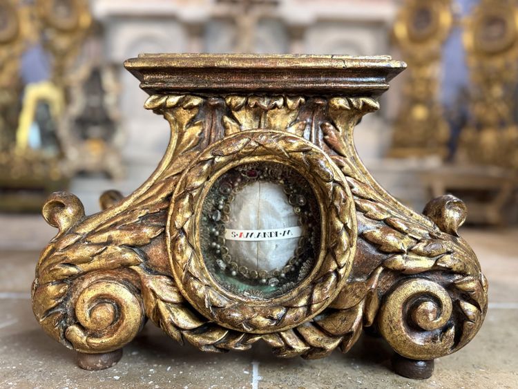 Socle Reliquaire De Saint Amand - Début XVIIIe