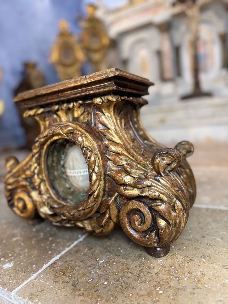 Socle Reliquaire De Saint Amand - Début XVIIIe