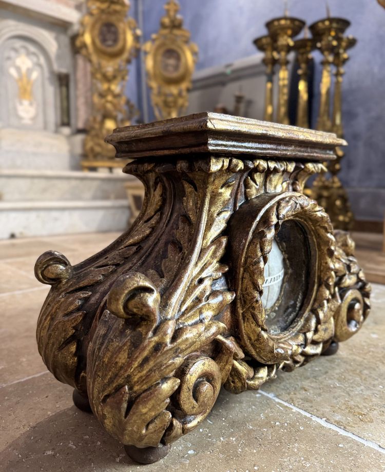 Socle Reliquaire De Saint Amand - Début XVIIIe