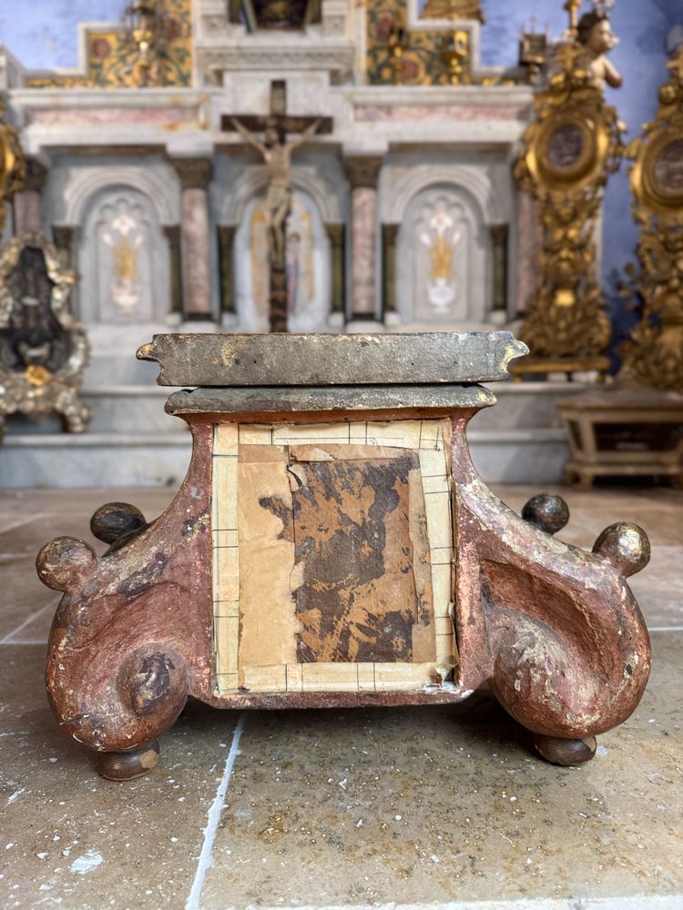 Socle Reliquaire De Saint Amand - Début XVIIIe