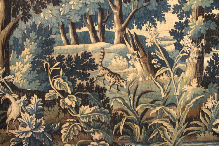 Important Aubusson tapestry, Verdure, 18th century