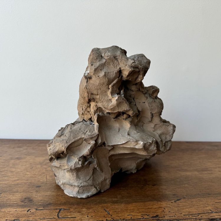 Calco in gesso di laboratorio di Ch. Filleul, bambino che abbraccia una donna nuda, XX secolo