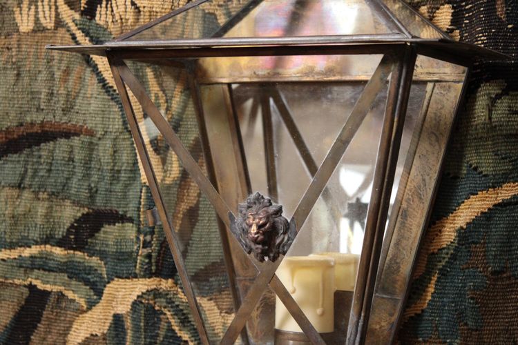  Neoclassical sconce lantern, 20th century