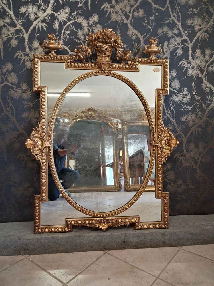 Miroir parecloses XIX  123x95