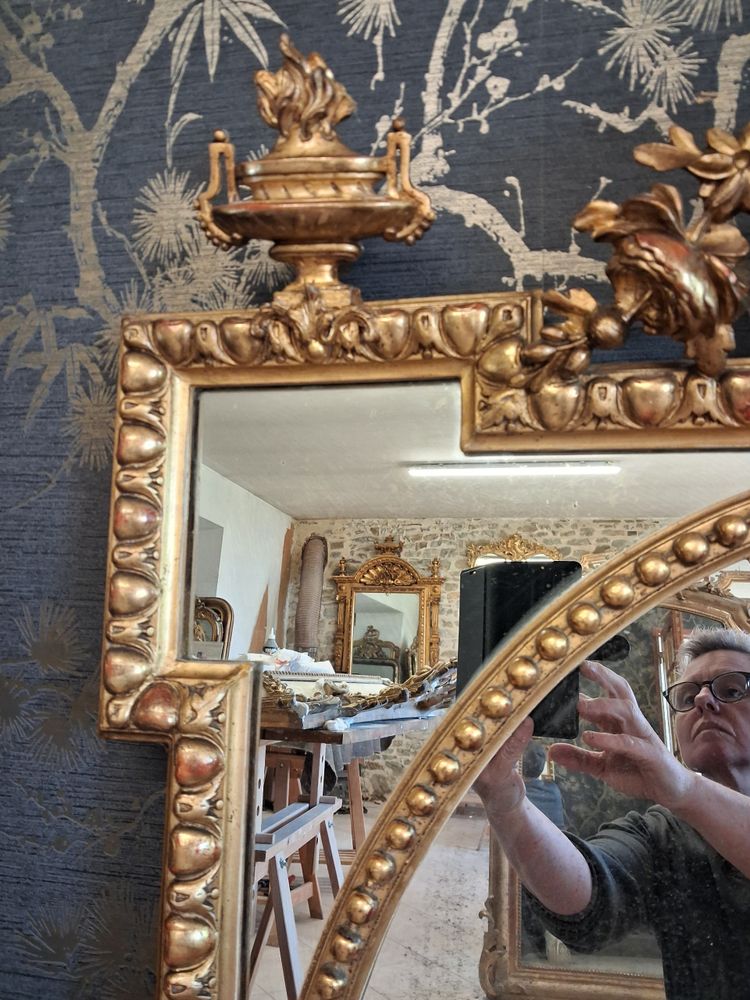 Miroir parecloses XIX  123x95
