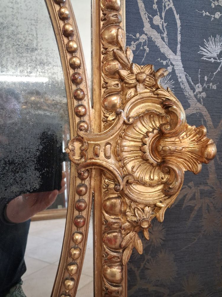 Miroir parecloses XIX  123x95