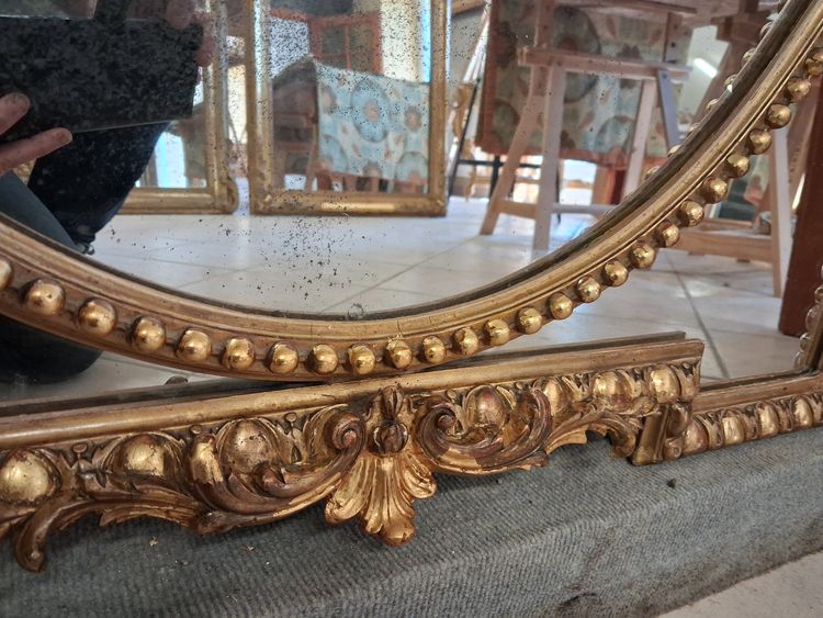 Miroir parecloses XIX  123x95