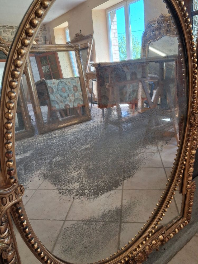 Miroir parecloses XIX  123x95