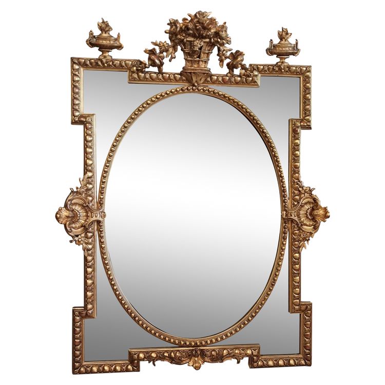 Miroir parecloses XIX  123x95
