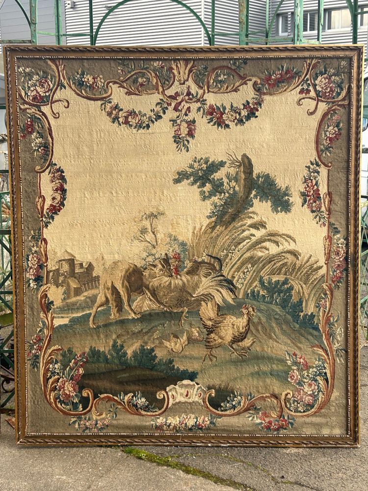 Tapisserie De La Manufacture Royale D’aubusson époque Fin XVIIIème