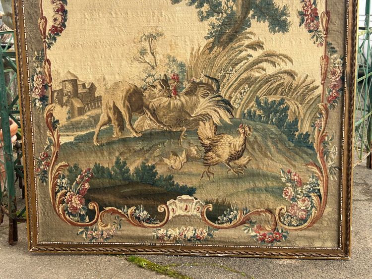 Tapisserie De La Manufacture Royale D’aubusson époque Fin XVIIIème