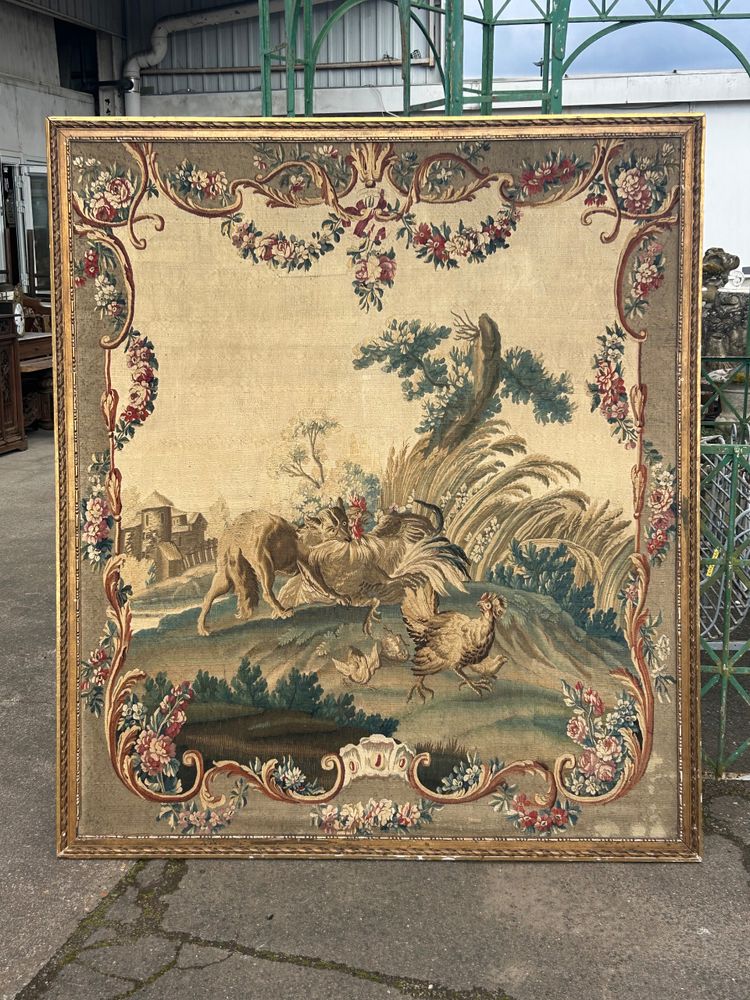 Tapisserie De La Manufacture Royale D’aubusson époque Fin XVIIIème