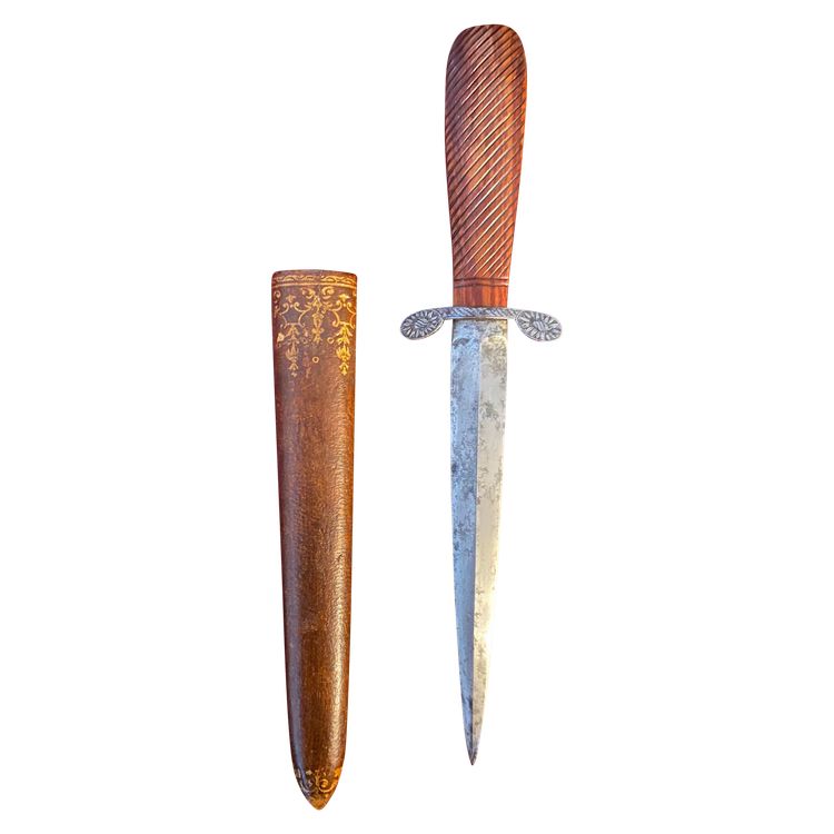 Dagger of Virtue with its Scabbard - XVIII Century
