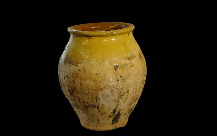 Terracotta "Biot" jar 19th century